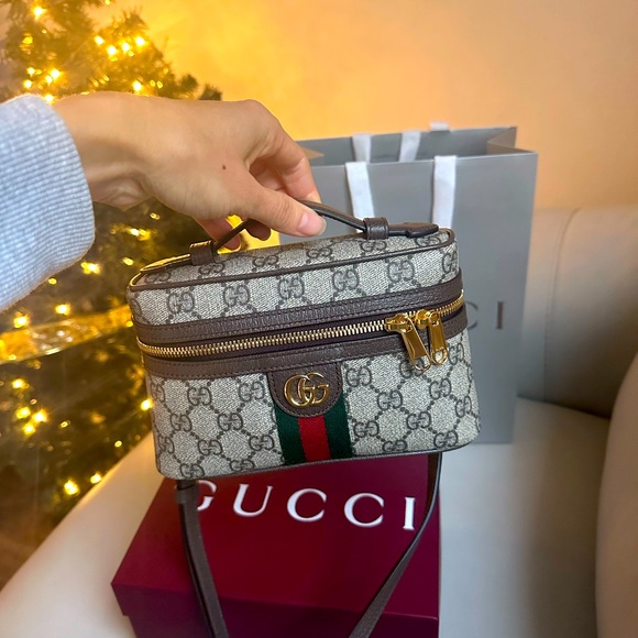 It’s a new Gucci Ophidia Super Mini Shoulder Bag, I wore it only 1 time! - Picture 1 of 3